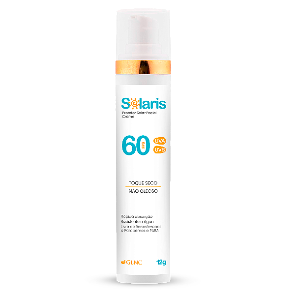 Solaris – Protetor Solar Facial FPS 60 Creme 12g