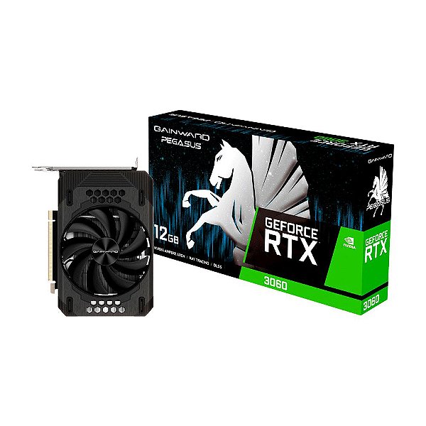 Placa De Vídeo Gainward Geforce RTX 3060 Pegasus, 12GB, GDDR6 - NE63060019k9-190AE 192 Bits