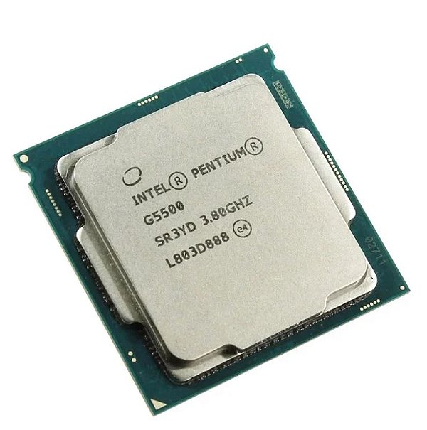 Processador Intel Pentium Dual Core G5500 8ª Geração LGA 1151 - Cm8068403377611 Tray S/cooler S/caixa