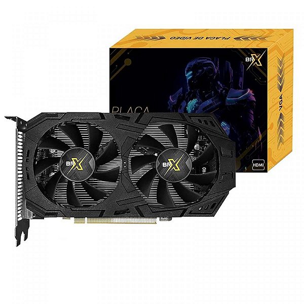 Placa de Vídeo BRX AMD Radeon RX 580, 8GB, GDDR5, 256 Bit, AMD-RX580-8G-2048SP