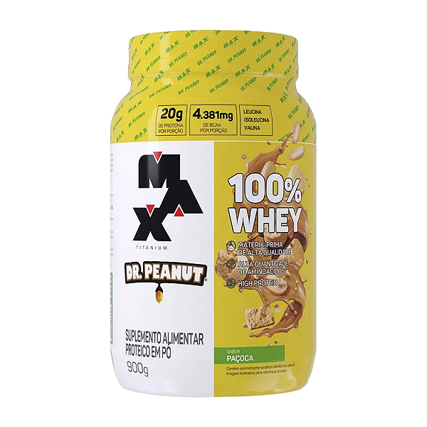 100% WHEY DR.PEANUT POTE 900G