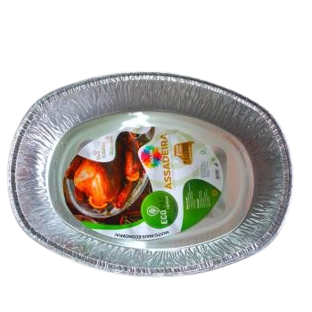 ASSADEIRA OVAL AZUL  7,5 Lts  UNIDADE