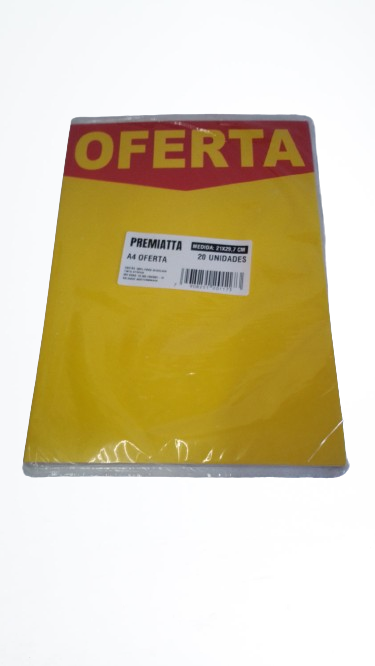 CARTAO A4 OFERTA  21X29,7   C/20  PCT