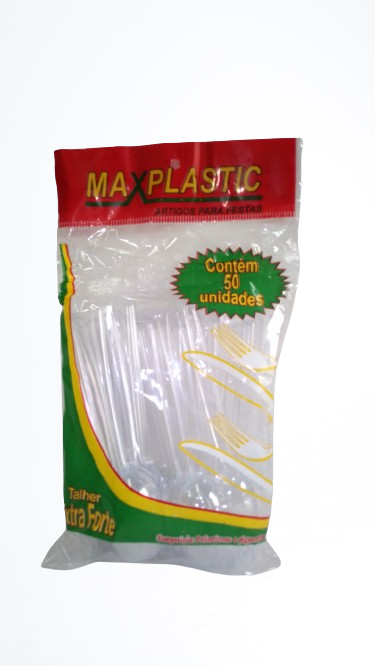 MAXPLASTIC COLHER  REFEIÇAO  MASTER  C/50 UNID.  PCT