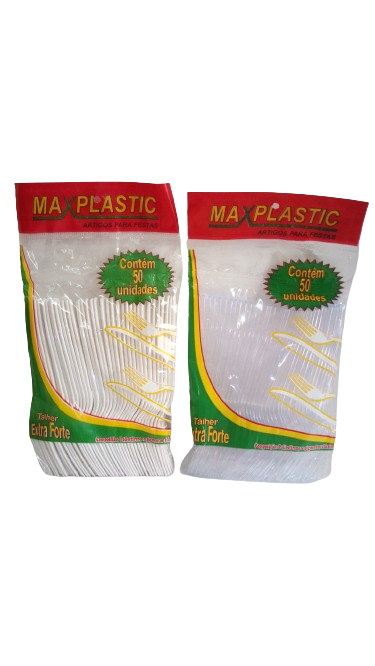 MAXPLASTIC GARFO REFEIÇAO  MASTER  C/50 UNID.  PCT