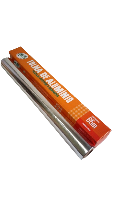 MELLO  FOLHA ALUMINIO 45 CM X 65 MTS   UNID.