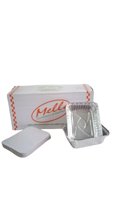 MELLO BANDEJA  ALUMINIO M160 (1000 ml)  C/100 UNID.  CAIXA