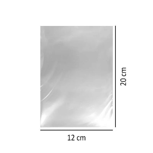 SACO PLASTICO  VIRGEM PP 12X20   0,6   (1 kg)