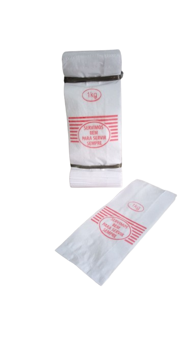 SACO PAPEL KRAFT BCO  01  KG  C/500 UNID.  (SERVIMOS BEM )GR. 30