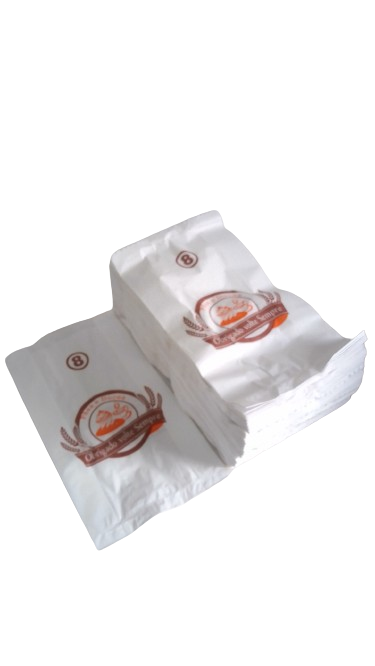 SACO PAPEL KRAFT BCO  04  KG  C/500 UNID.  (PAES E DOCES)
