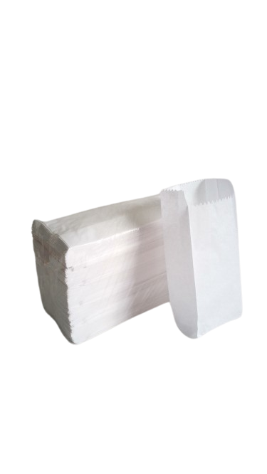 SACO PAPEL KRAFT BCO  1/2  KG  C/500 UNID.  (SEM IMPRESSAO )