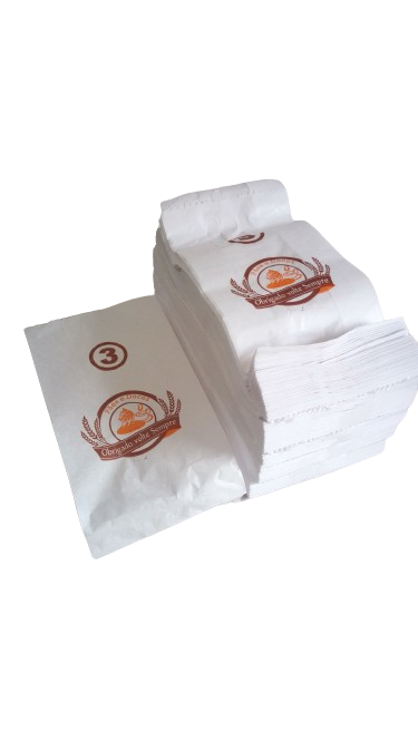 SACO PAPEL KRAFT BCO  1/5  KG  C/500 UNID.  (PAES E DOCES)