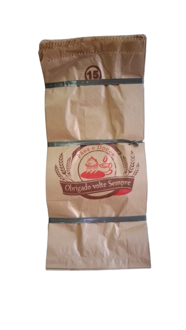 SACO PAPEL KRAFT NATURAL  7,5  KG  C/500 UNID.  (PAES E DOCES)  PCT