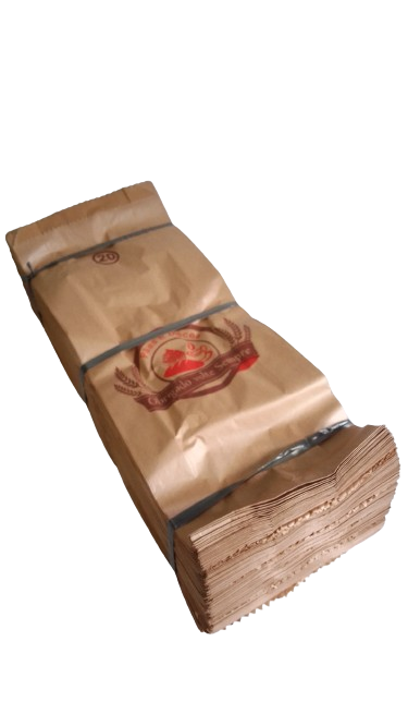 SACO PAPEL KRAFT NATURAL  10 KG  C/500 UNID.  (PAES E DOCES)  PCT