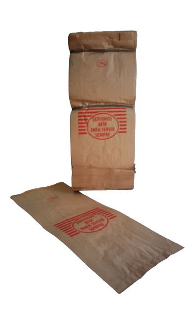 Saco  Papel  KRAFT natural  10 KG  C/500 UNID.  (Servimos  Bem )  pct
