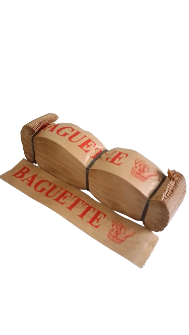 SACO PAPEL KRAFT NATURAL  BAGUETTE  01   C/500 UNID.  PCT