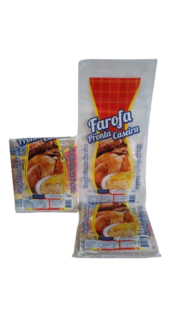 SACO PLASTICO  PARA  FAROFA  C/100 UNID.    PCT