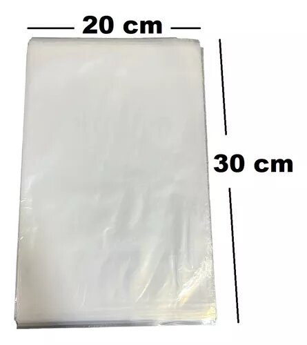 SACO PLASTICO VIRGEM P.E  20X30   ESP. 0,6    C/ 01 KG   PCT