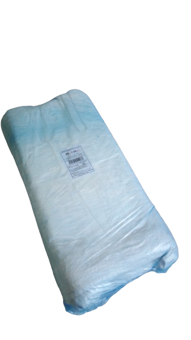 SACOLA PLASTICA   BRANCA   38X48  - MILHEIRO (2,3)
