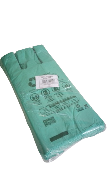 SACOLA PLASTICA VERDE MODELO   30X40  C/1500 KG       PCT
