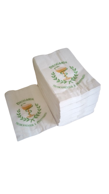 SACO DE  PAPEL DROGARIA  VIAGEM 01   C/500 UNID.   PCT