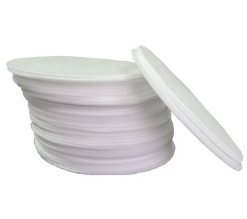 SPUMAPAC DISCO  ISOPOR  25  CM   C/400  UNID.  FARDO