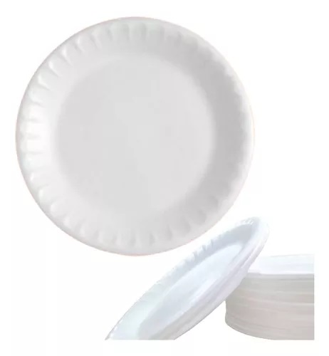 SPUMAPAC PRATO ISOPOR  PR 23 CM    C/20 UNID. PCT