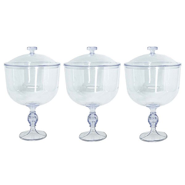 TAÇA AMERICANA 1.250 ML C/ TAMPA  UN