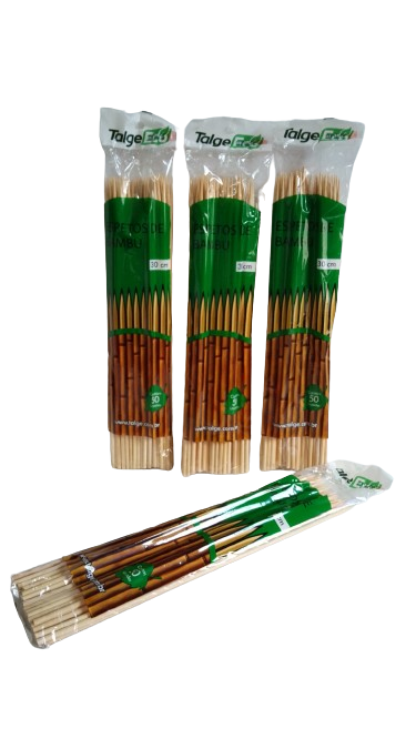 TALGE  ESPETO  BAMBU 30 CM C/50 UNID.  PCT