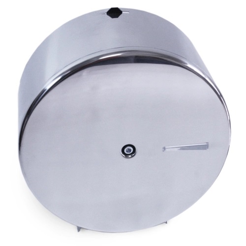 DISPENSER  PAPEL HIGIENICO  400 MTS. EM AÇO INOX    UNID.(6705)