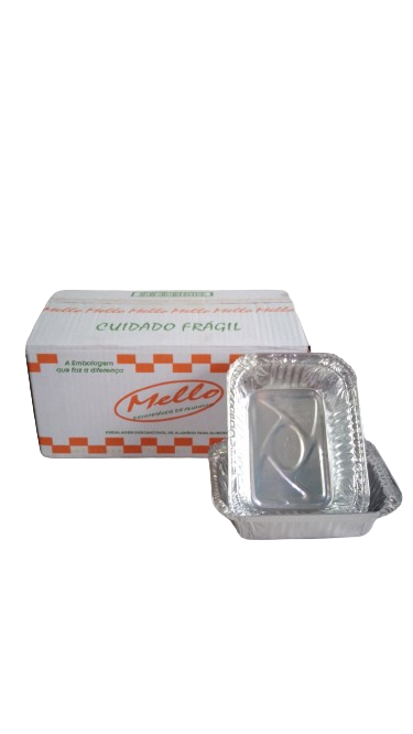 MELLO BANDEJA  ALUMINIO  M120  (500  ml)  C/100 UNID.  CAIXA