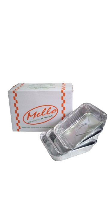 MELLO BANDEJA  ALUMINIO  M170  (1100 ml)  C/100 UNID.  CAIXA