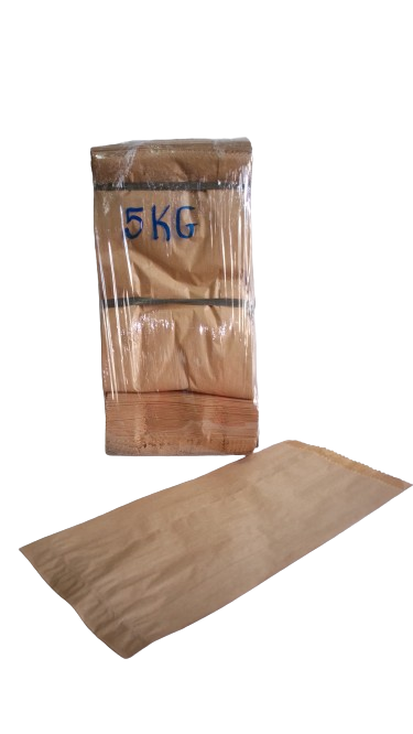 SACO PAPEL KRAFT NATURAL  05  KG  C/500 UNID.  ( SEM IMPRESSAO )  PCT