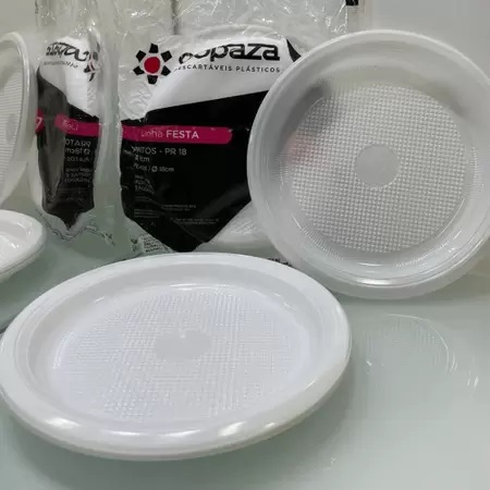 COPAZA PRATO  PR-18  BRANCO  C/250  UNID.    25X10  CX