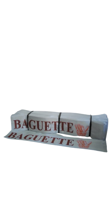 SACO PAPEL KRAFT BRANCO BAGUETTE  01   C/500 UNID.  PCT