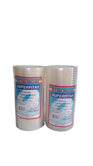 FITA ADESIVA 70X100  TRANSPARENTE   C/03 UNID.    PCT