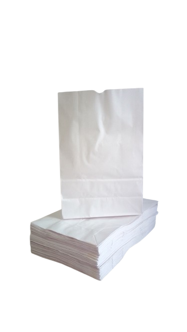 Saco SOS branco LISO (21X33X10,5) C/100 UNID. PCT delivery  GR.80