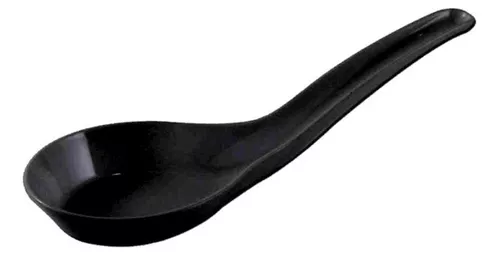 PLASTILANIA COLHER INDIANA PRETO  C/25  UNID. PCT