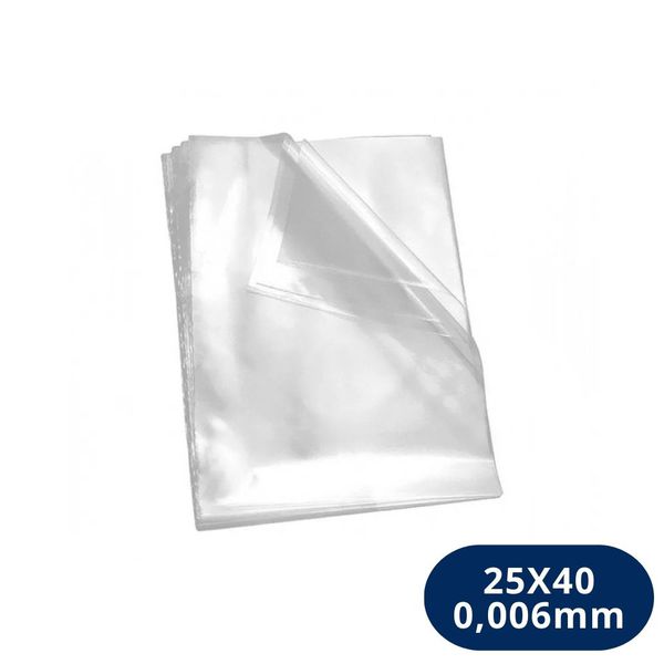 SACO PLASTICO VIRGEM P.E  25X40   ESP. 0,6    C/ 01 KG   PCT