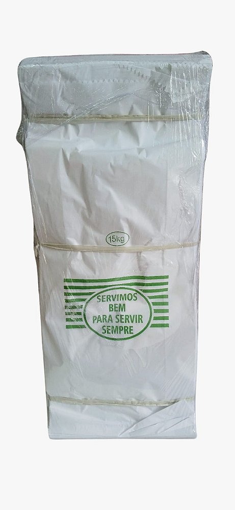 SACO PAPEL KRAFT  IRANI BRANCO  gr.35  15  KG - (SERVIMOS BEM )   C/500 UNID.  PCT
