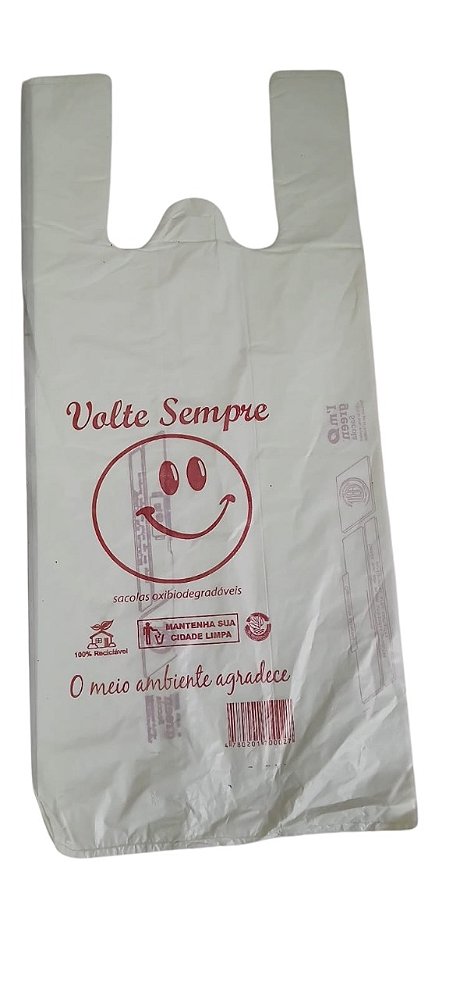 SACOLA VOLTE SEMPRE  (VS )  BRANCA 38X48  PCT C/2.300 KG