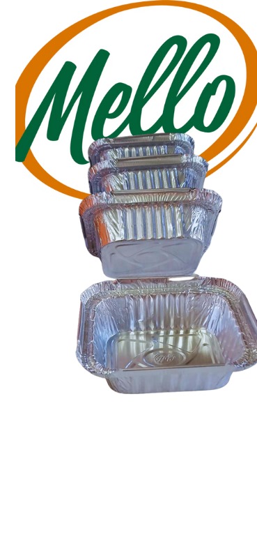 MELLO BANDEJA  ALUMINIO  M80    (135  ml)  C/100 UNID.  CAIXA
