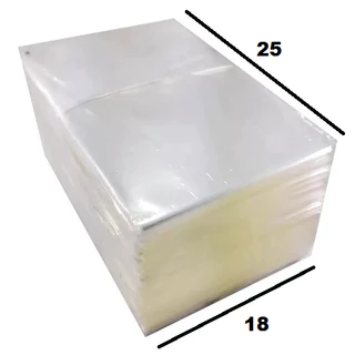 SACO PLASTICO VIRGEM PP 18X25 0,8 (1 kg)