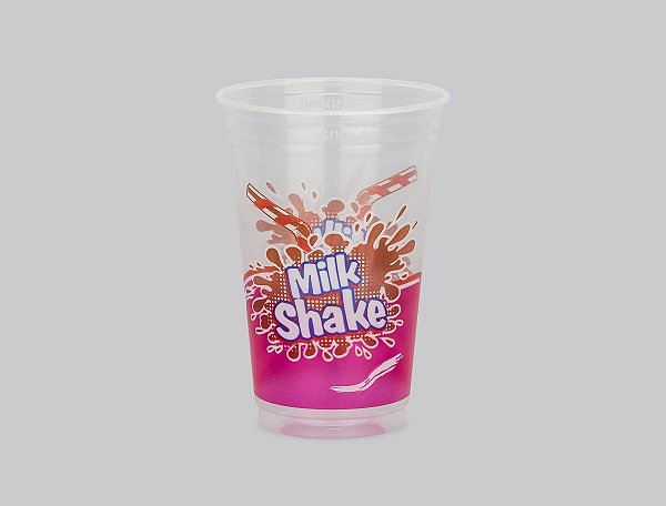 COPAZA COPO MILK SHAKE 330 ML IMPR. PCT C/50 UNID.