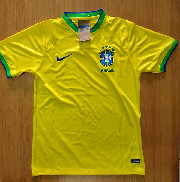 Camiseta Brasil tailandesa 1.1