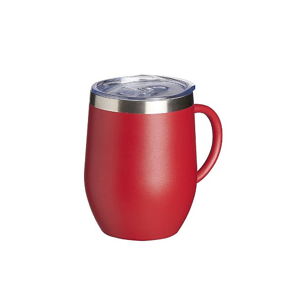 Caneca Térmica de Inox Parede Dupla - 350ml
