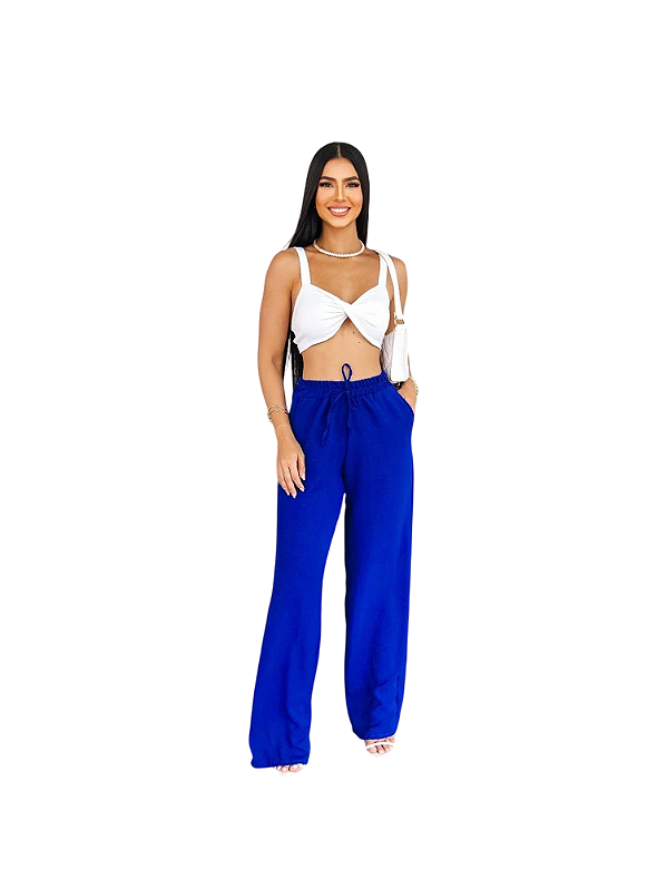 Calça Pantalona Tradicional Duna
