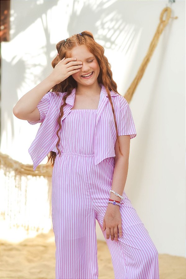 Conjunto Tropical Rosa