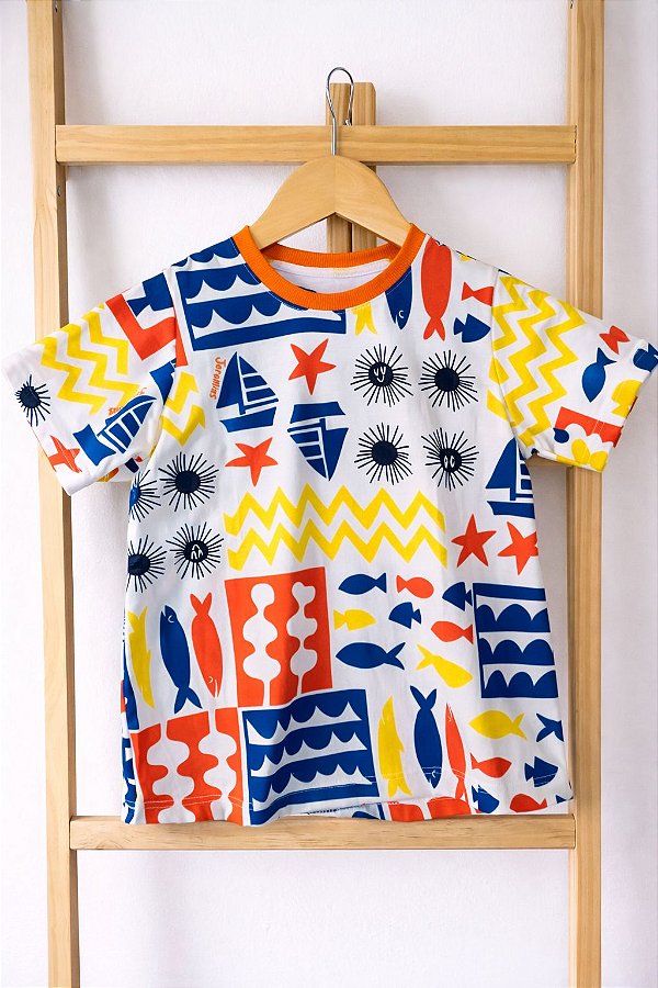 T-Shirt Barquinhos ⛵️🐠