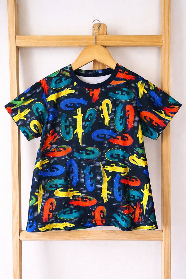 T-Shirt Jacarés 🐊 🖤